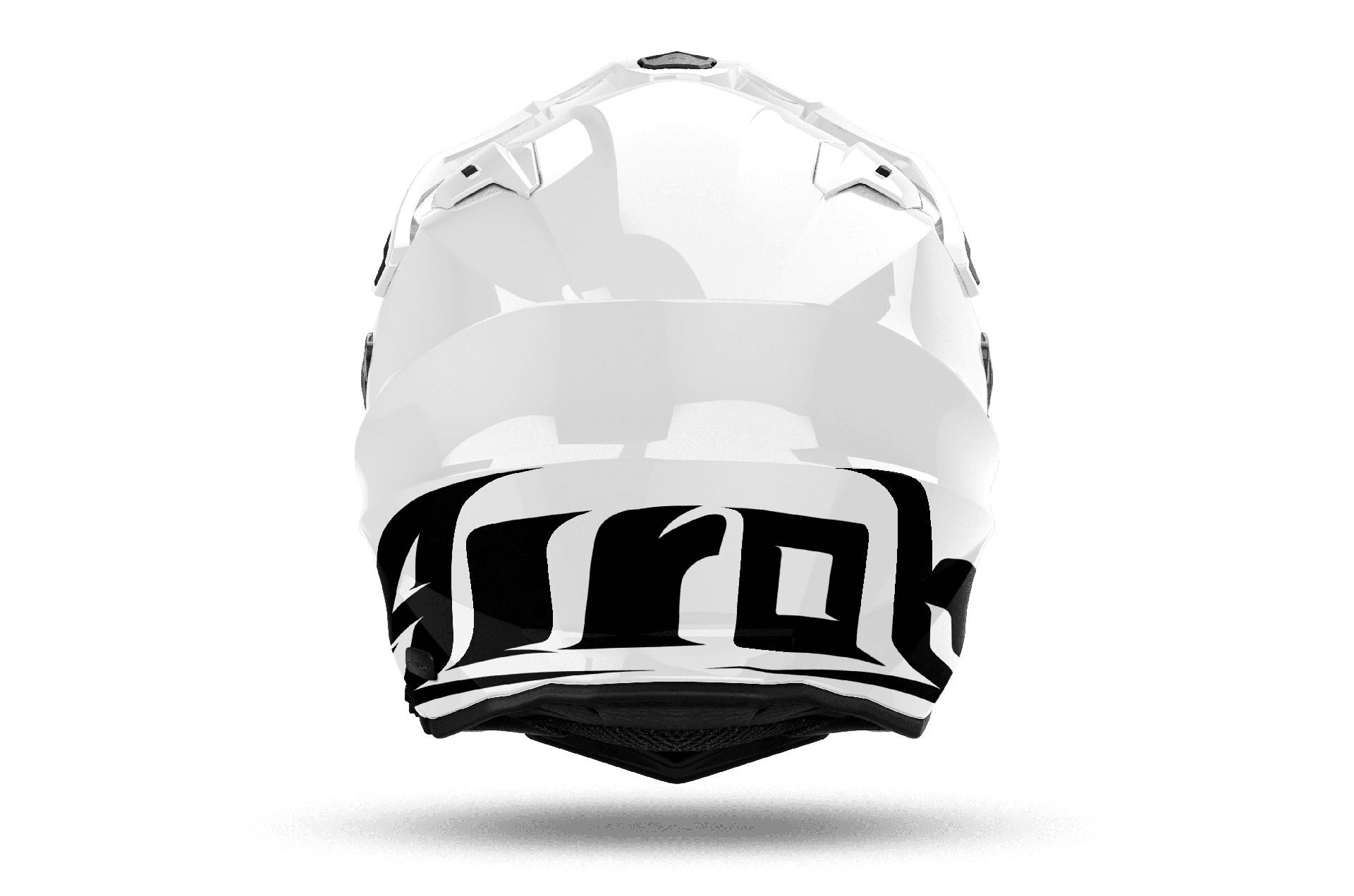 Helmet Commander 2 Color White Gloss